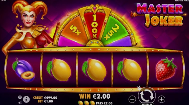 Play Master Joker by Pragmatic at 1Win Casino