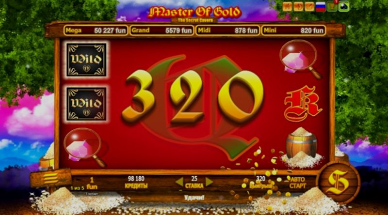 Play Master Of Gold by Belatra at 1Win Casino