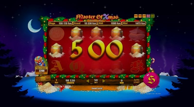 Play Master of Xmas by Belatra at 1Win Casino