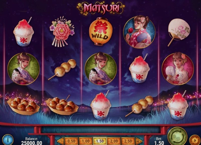 Play Matsuri by Playn Go at 1Win Casino