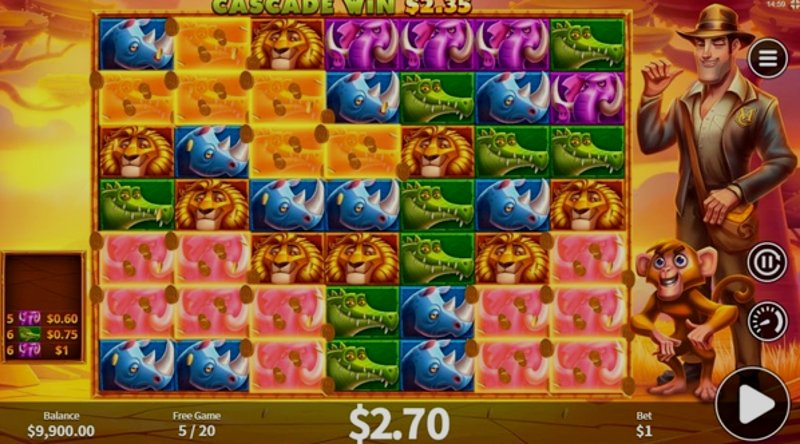 Play Max Chance and the Safari Secrets by Skywind at 1Win Casino