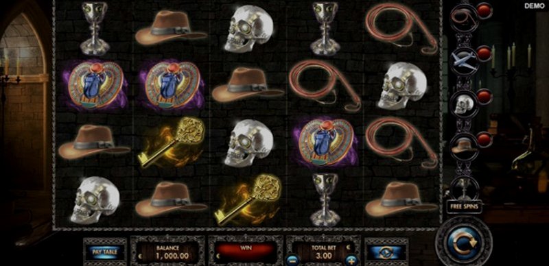 Play Max dangerous and the Lost Relics by Red Rake at 1Win Casino