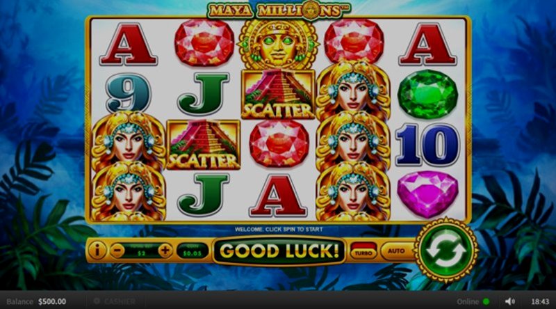 Play Maya Millions by Skywind at 1Win Casino