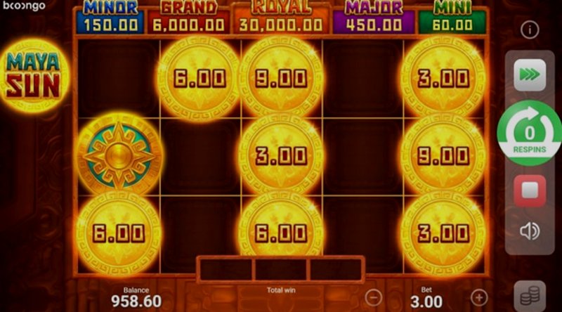 Play Maya Sun by 3 Oaks Gaming at 1Win Casino