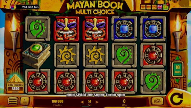 Play Mayan Book by Belatra at 1Win Casino