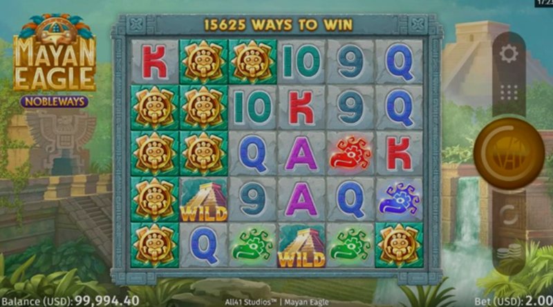 Play Mayan Eagle by Microgaming at 1Win Casino