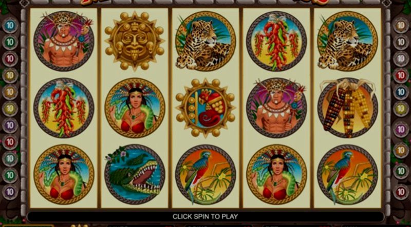 Play Mayan Princess by Microgaming at 1Win Casino