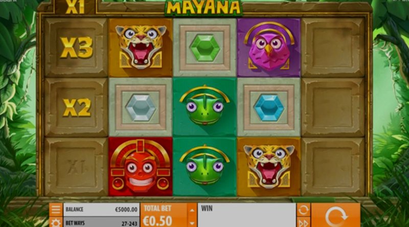 Play Mayana by Quickspin at 1Win Casino