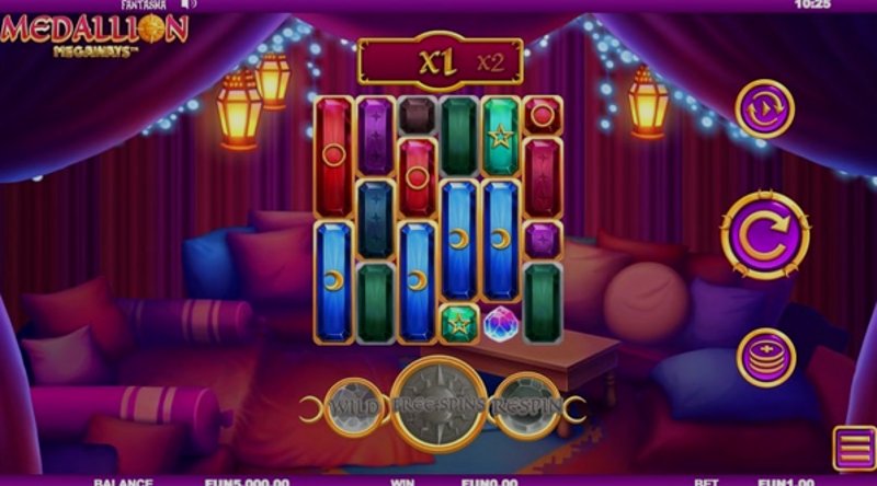 Play Medallion Megaways by Fantasma at 1Win Casino