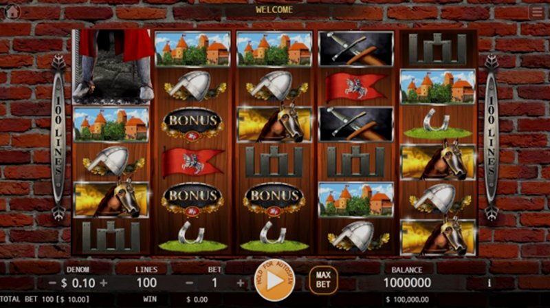 Play Medieval Knights by Kaga at 1Win Casino