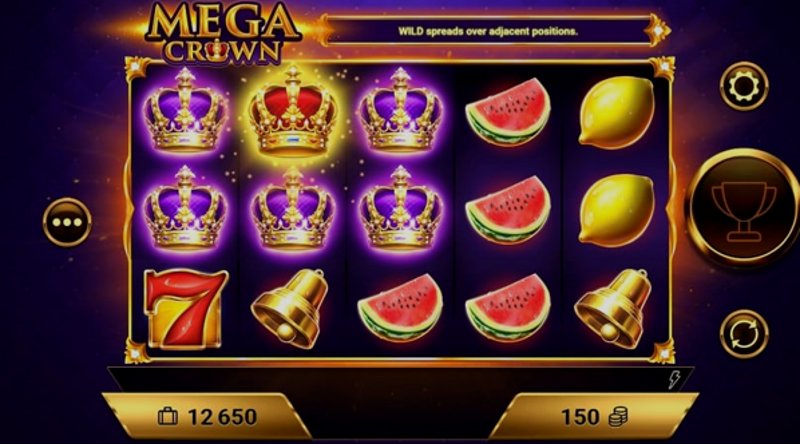 Play Mega Crown by Amigogaming at 1Win Casino