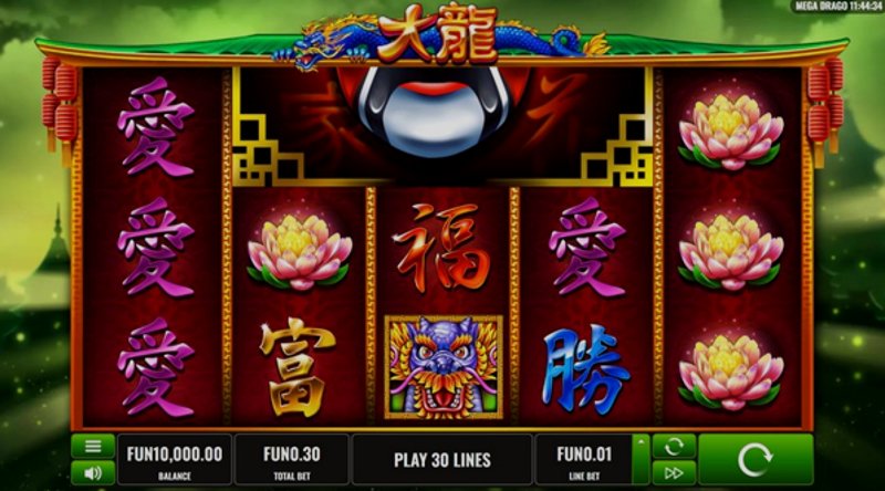 Play Mega Drago by Platipus at 1Win Casino