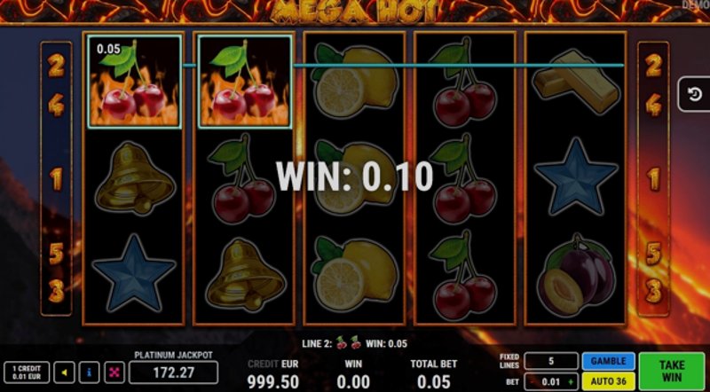 Play Mega Hot by Fazi at 1Win Casino