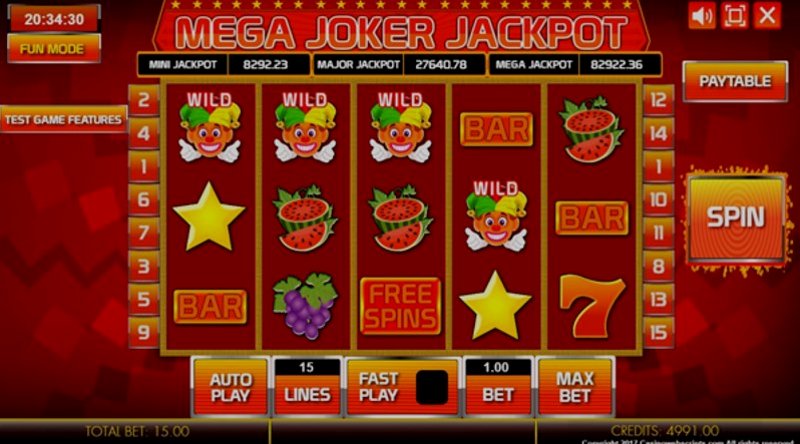 Play Joker Jackpot by Electric Elephant at 1Win Casino