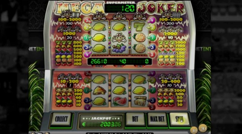 Play Mega Joker by Novomatic at 1Win Casino