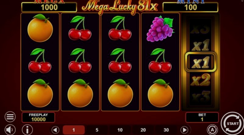 Play Mega Lucky 81x by 1spin4win at 1Win Casino