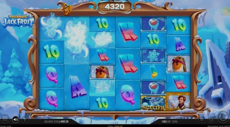 Play Megaways Jack Frost by Iron Dog Studios at 1Win Casino