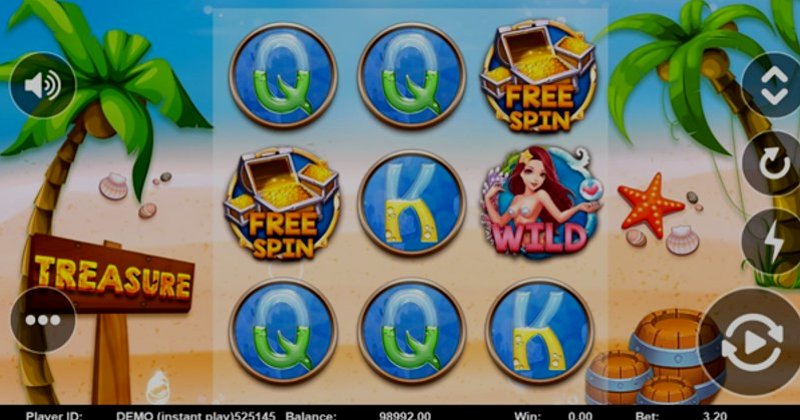 Play Mermaid Treasure by Tpg at 1Win Casino