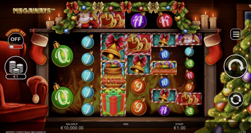 Play Christmas Megaways by Iron Dog Studios at 1Win Casino