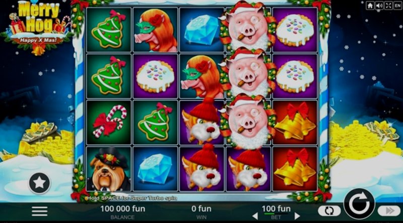 Play Merry Hog by Belatra at 1Win Casino