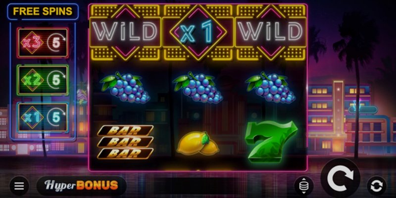 Play Miami Bonus Wheel by Kalamba at 1Win Casino