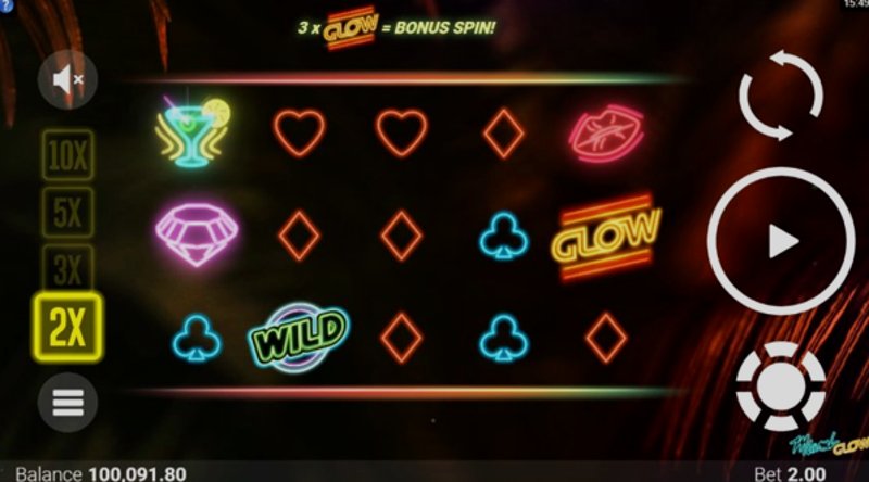 Play Miami Glow by Microgaming at 1Win Casino