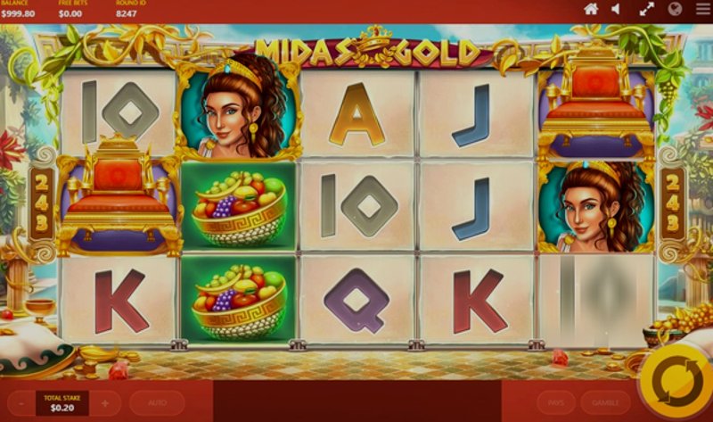 Play Midas Gold by Red Tiger at 1Win Casino