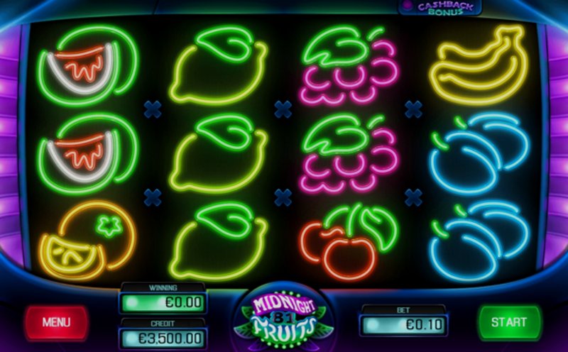 Play Midnight Fruits by Apollo Play at 1Win Casino