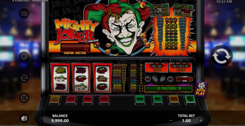 Play Mighty Joker Arcade by Stakelogic at 1Win Casino