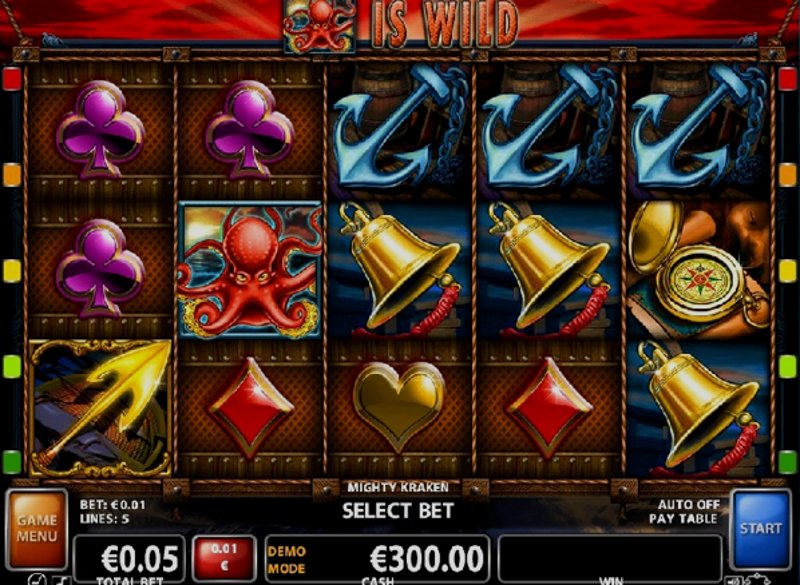 Play Mighty Kraken by Ct Interactive at 1Win Casino