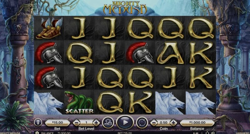 Play Mighty Medusa by Habanero at 1Win Casino