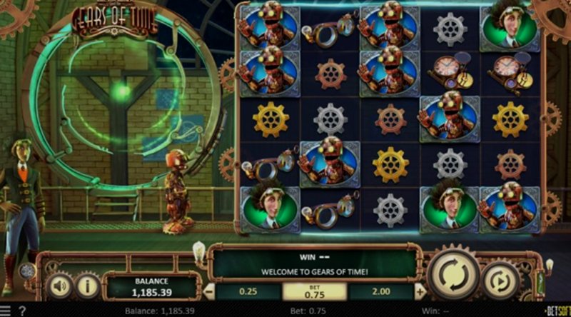 Play Miles Bellhouse and the Gears of Time by Betsoft at 1Win Casino