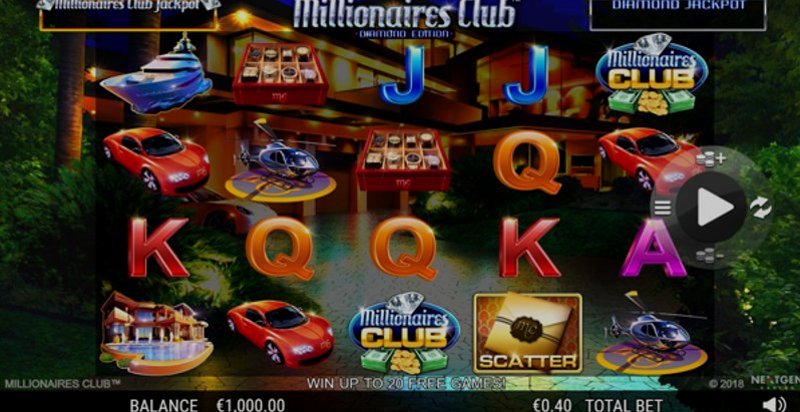 Play Millionaires by Kaga at 1Win Casino