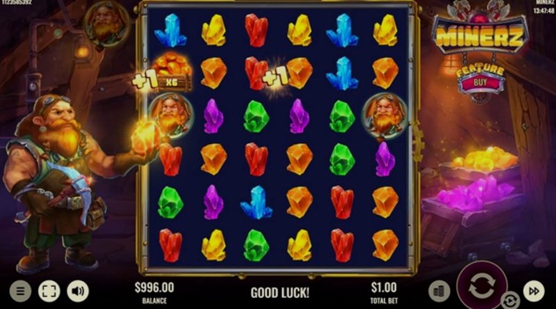 Play Minerz by Platipus at 1Win Casino