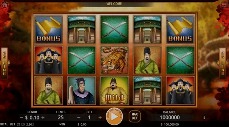 Play Ming Imperial Guards by Kaga at 1Win Casino