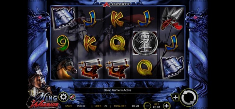 Play Ming Warrior by Ainsworthgame at 1Win Casino