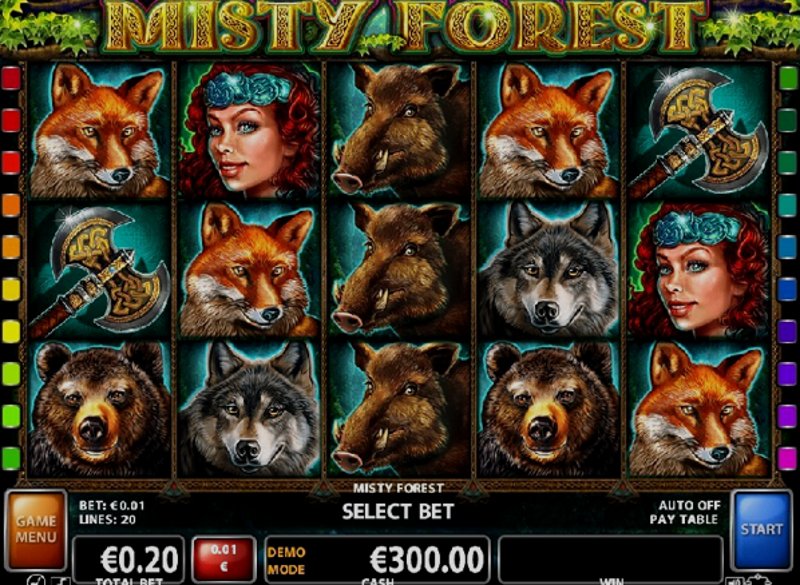 Play Misty Forest by Ct Interactive at 1Win Casino