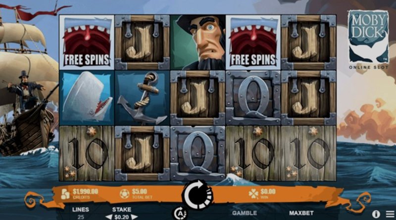 Play Moby Dick by Games Global at 1Win Casino