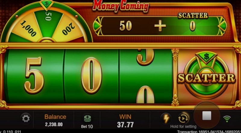 Play Money Coming by Tadagaming at 1Win Casino