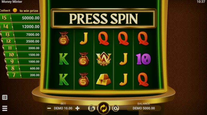 Play Money Minter by Evoplay at 1Win Casino