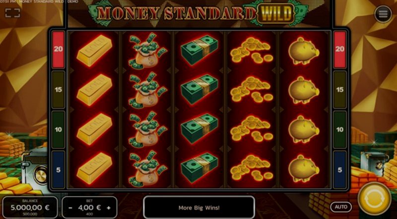 Play Money Standard Wild by Fazi at 1Win Casino