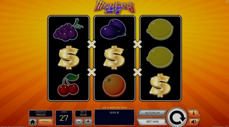 Play Monkey 27 by Tomhorn at 1Win Casino