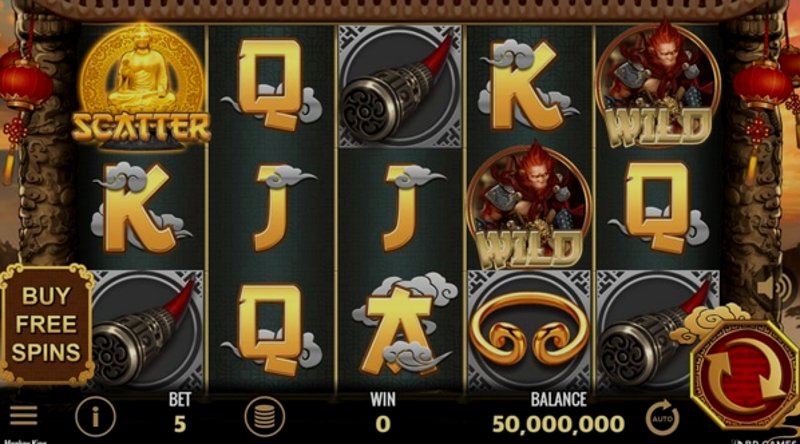 Play Monkey King by Playbro at 1Win Casino