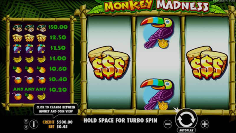 Play Monkey Madness by Pragmatic at 1Win Casino