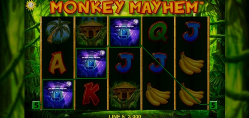 Play Monkey Mayhem by Edict at 1Win Casino