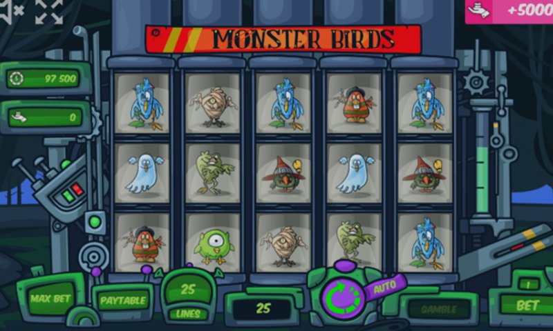 Play Monster Birds by Mrslotty at 1Win Casino