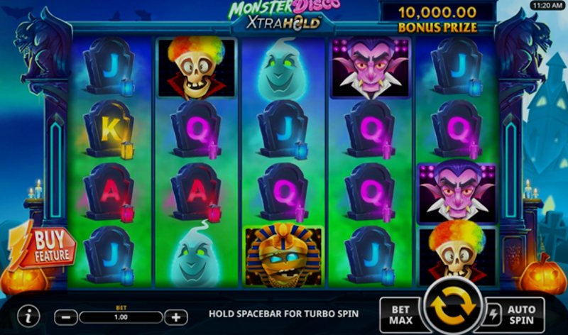 Play Monster Disco XtraHold by Swintt at 1Win Casino