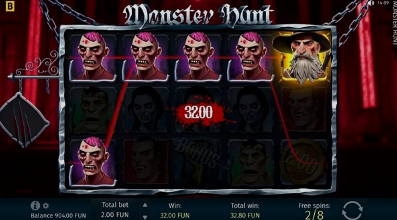 Play Monster Hunt by Bgaming at 1Win Casino