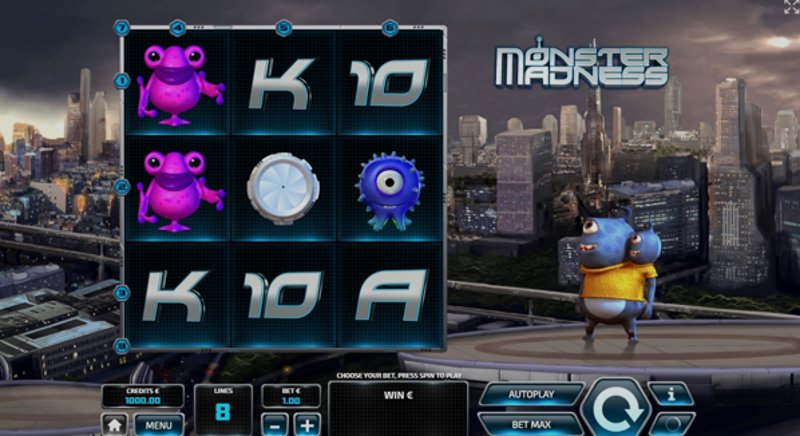 Play Monster Madness by Tomhorn at 1Win Casino