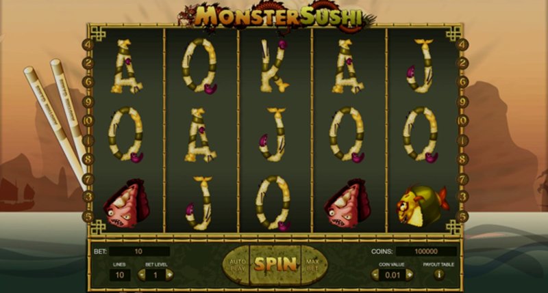 Play Monster Sushi by Thunderspin at 1Win Casino